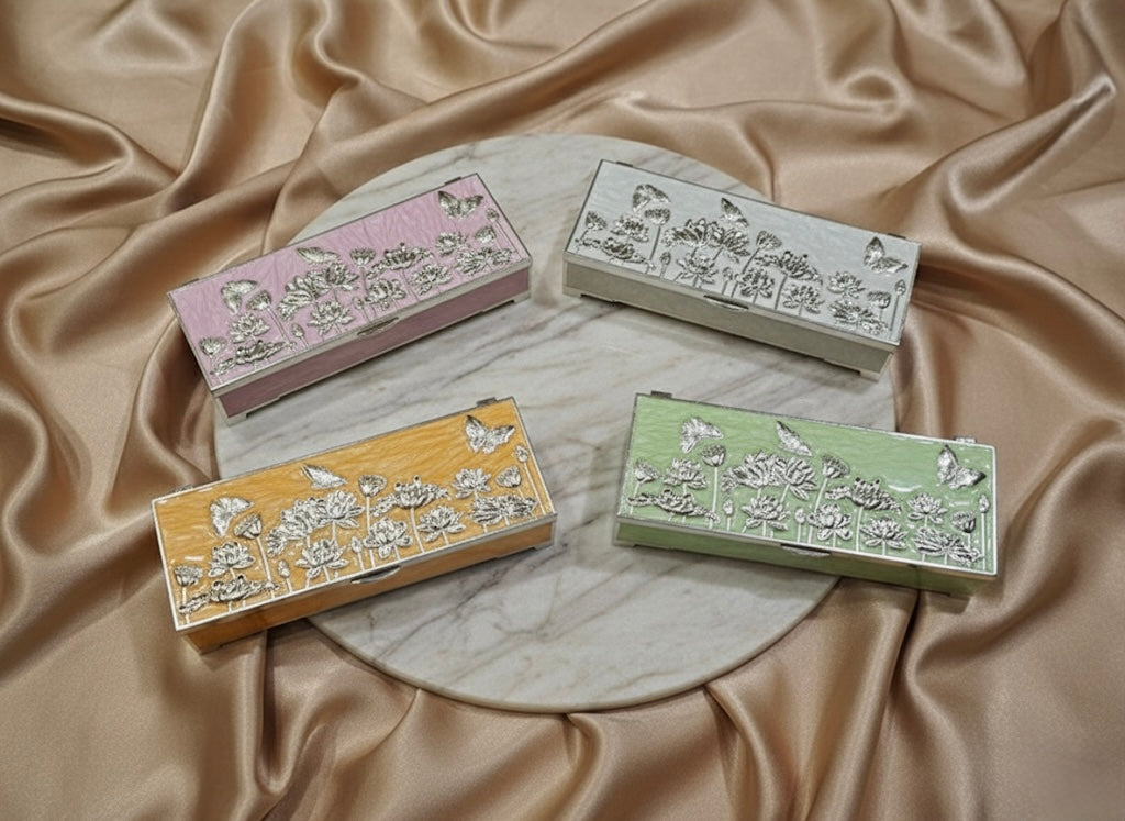 Enamel Rectangle Sandook Box | Tohfa