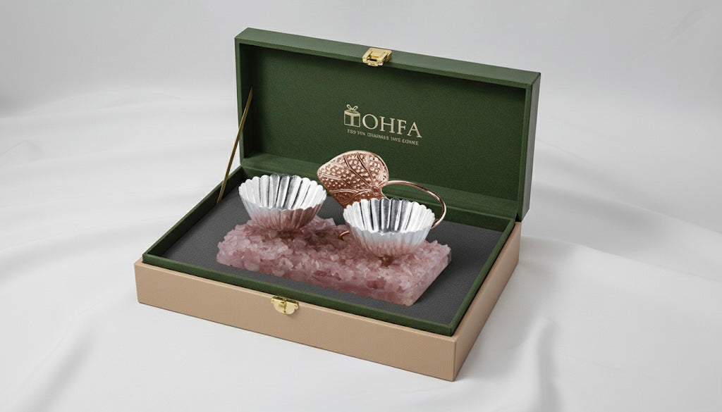 Rose Quartz Mukhwas Bowl | Tohfa