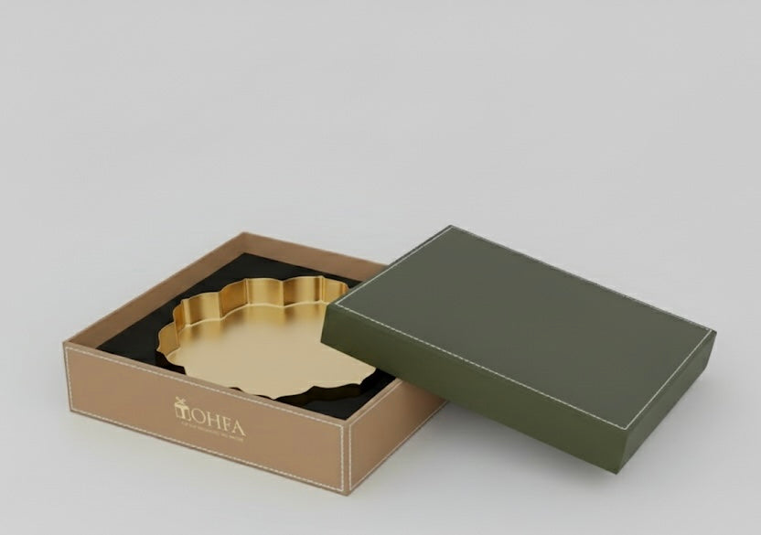 Brass Flower Tray | Tohfa