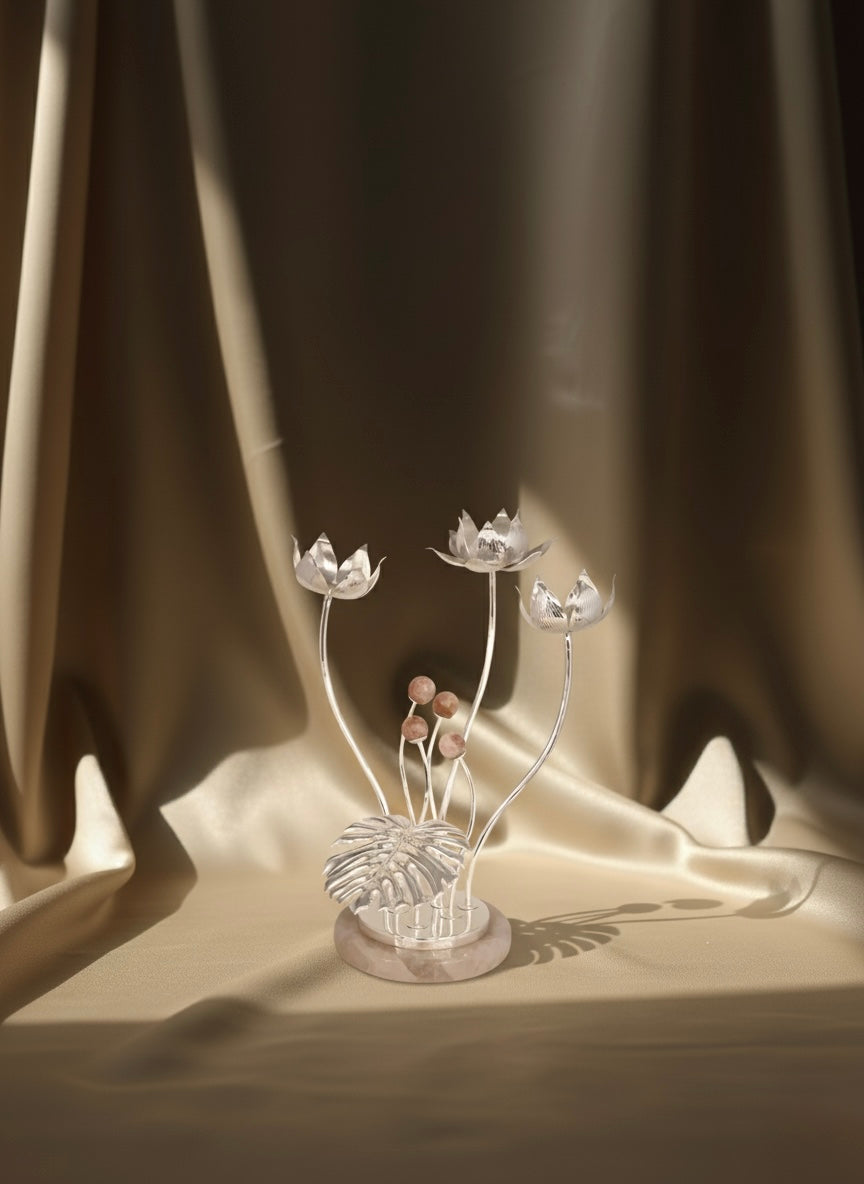 Lotus Elegance Centerpiece Set | Tohfa