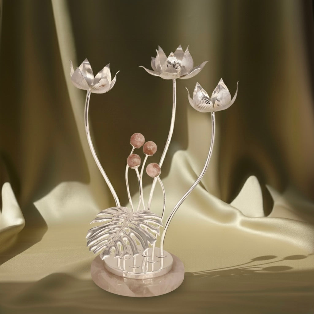 Lotus Elegance Centerpiece Set | Tohfa