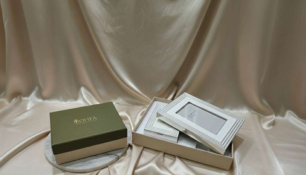 Silver Beaded Frame | Tohfa